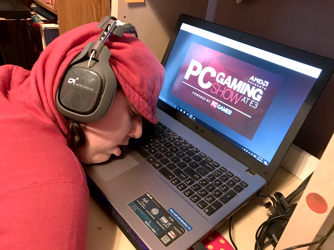 E3 reactions PC gaming hits the snooze button Principally Uncertain