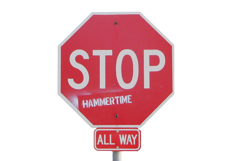stop. Hammertime