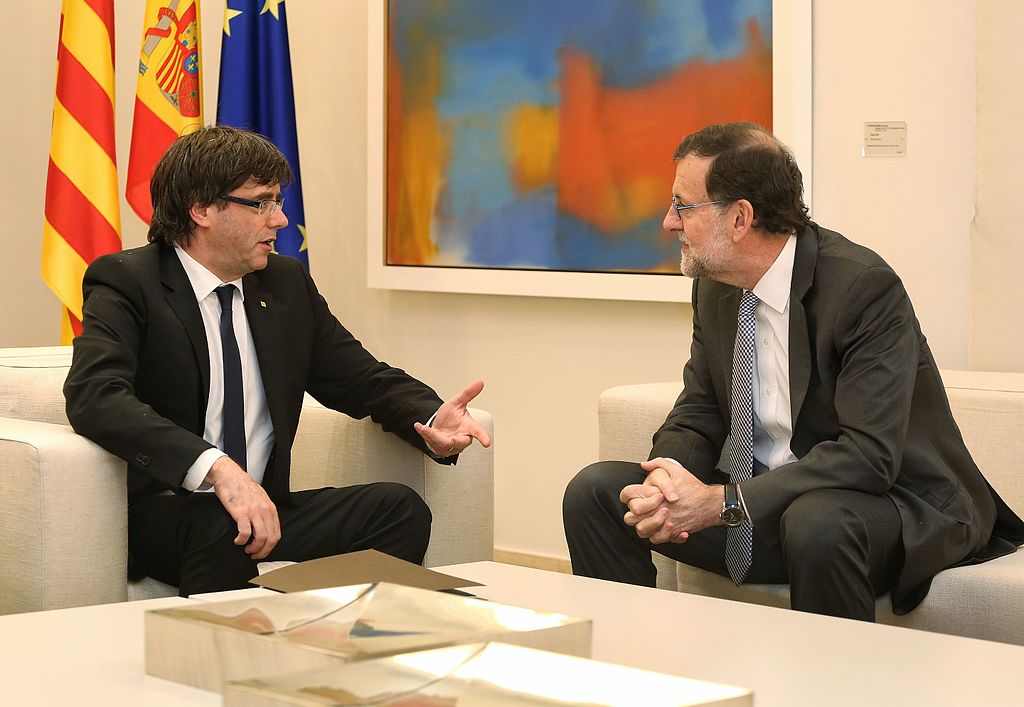 Puigdemont y Rajoy