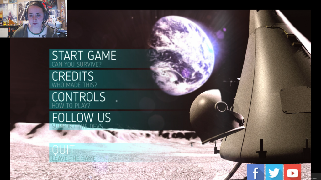 Start game menu