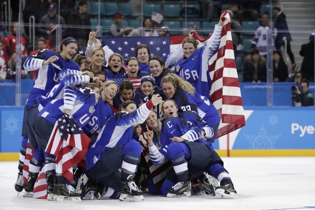 US Women's hockey team